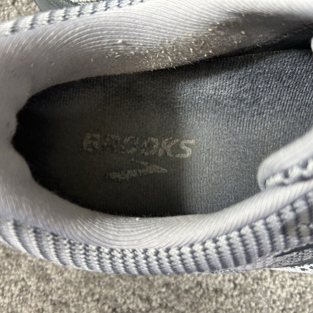 Brooks Revel 5 1103741D025 Mens Size 11 Knit Grey Black Athletic Running Shoes - Picture 11 of 12